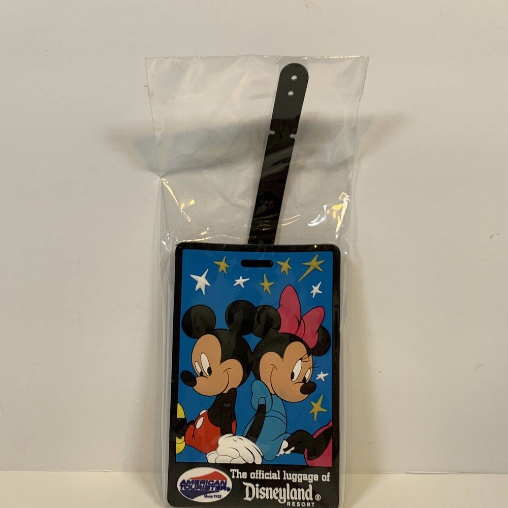 Official Luggage of Disneyland Resort/ American Tourister Tag - Mickey & Minnie